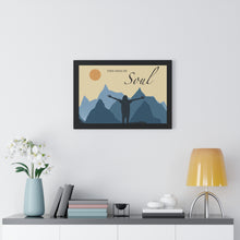 Load image into Gallery viewer, Then Sings My Soul Framed Horizontal Poster