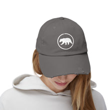 Load image into Gallery viewer, Bear Unisex Distressed Cap