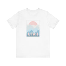 Load image into Gallery viewer, Utah Sunrise Unisex Jersey Short Sleeve Tee