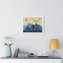 Load image into Gallery viewer, Then Sings My Soul Framed Horizontal Poster