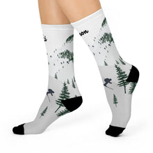 Load image into Gallery viewer, Ski Season Cushioned Crew Socks