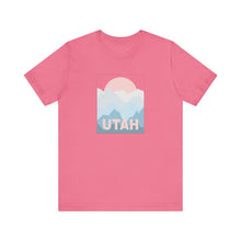 Load image into Gallery viewer, Utah Sunrise Unisex Jersey Short Sleeve Tee