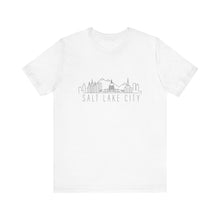 Load image into Gallery viewer, Salt Lake City Unisex Jersey Short Sleeve Tee