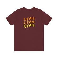 Load image into Gallery viewer, Utah Waves Unisex Jersey Short Sleeve Tee