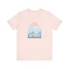 Load image into Gallery viewer, Utah Sunrise Unisex Jersey Short Sleeve Tee