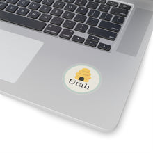 Load image into Gallery viewer, Utah Beehive Kiss-Cut Stickers
