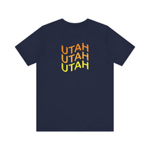 Load image into Gallery viewer, Utah Waves Unisex Jersey Short Sleeve Tee