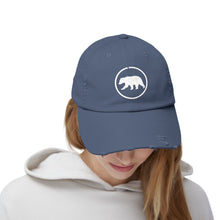 Load image into Gallery viewer, Bear Unisex Distressed Cap