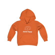 Load image into Gallery viewer, Choose Happy Youth Heavy Blend Hooded Sweatshirt