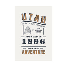 Load image into Gallery viewer, Utah Find Your Adventure Matte Vertical Posters
