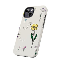 Load image into Gallery viewer, Flowers And Bees Tough Phone Cases
