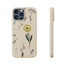 Load image into Gallery viewer, Flowers And Bees Biodegradable Cases