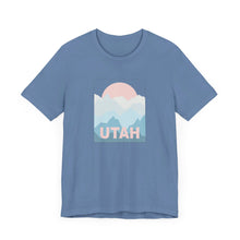 Load image into Gallery viewer, Utah Sunrise Unisex Jersey Short Sleeve Tee