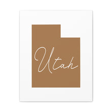 Load image into Gallery viewer, Utah Matte Canvas, Stretched, 1.25"