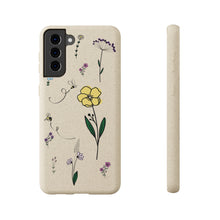 Load image into Gallery viewer, Flowers And Bees Biodegradable Cases