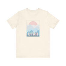 Load image into Gallery viewer, Utah Sunrise Unisex Jersey Short Sleeve Tee