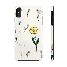 Load image into Gallery viewer, Flowers And Bees Tough Phone Cases