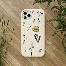 Load image into Gallery viewer, Flowers And Bees Biodegradable Cases