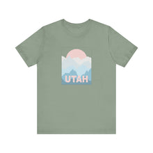Load image into Gallery viewer, Utah Sunrise Unisex Jersey Short Sleeve Tee