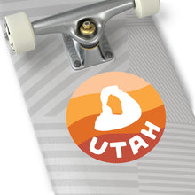 Load image into Gallery viewer, Delicate Arch Round Vinyl Stickers