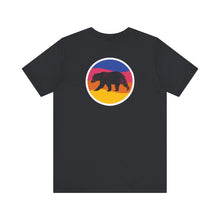 Load image into Gallery viewer, Bear Silhouette Unisex Jersey Short Sleeve Tee