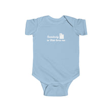Load image into Gallery viewer, Somebody In Utah Loves Me Infant Fine Jersey Bodysuit