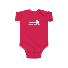 Load image into Gallery viewer, Somebody In Utah Loves Me Infant Fine Jersey Bodysuit