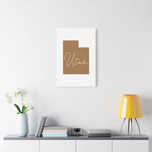 Load image into Gallery viewer, Utah Matte Canvas, Stretched, 1.25"