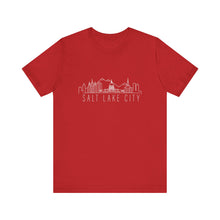 Load image into Gallery viewer, Salt Lake City Unisex Jersey Short Sleeve Tee