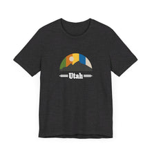 Load image into Gallery viewer, Utah Mountain Sky Unisex Jersey Short Sleeve Tee
