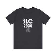 Load image into Gallery viewer, Salt Lake City 2034 Unisex Jersey Short Sleeve Tee