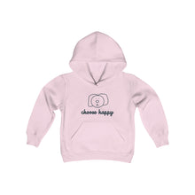 Load image into Gallery viewer, Choose Happy Youth Heavy Blend Hooded Sweatshirt