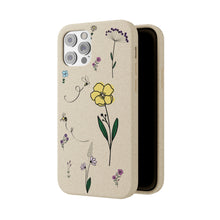 Load image into Gallery viewer, Flowers And Bees Biodegradable Cases
