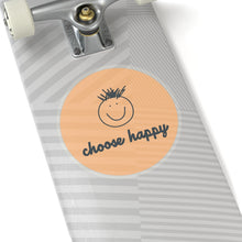 Load image into Gallery viewer, Choose Happy Kiss-Cut Stickers