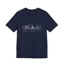 Load image into Gallery viewer, Salt Lake City Unisex Jersey Short Sleeve Tee