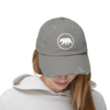 Load image into Gallery viewer, Bear Unisex Distressed Cap