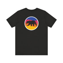 Load image into Gallery viewer, Bear Silhouette Unisex Jersey Short Sleeve Tee