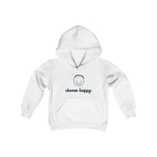 Load image into Gallery viewer, Choose Happy Youth Heavy Blend Hooded Sweatshirt