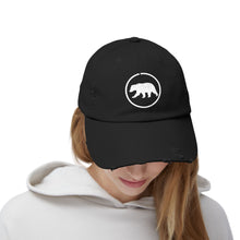 Load image into Gallery viewer, Bear Unisex Distressed Cap