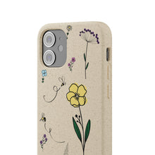 Load image into Gallery viewer, Flowers And Bees Biodegradable Cases