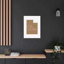 Load image into Gallery viewer, Utah Matte Canvas, Stretched, 1.25"
