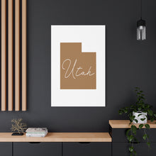 Load image into Gallery viewer, Utah Matte Canvas, Stretched, 1.25"
