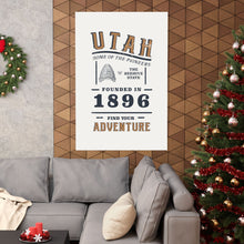 Load image into Gallery viewer, Utah Find Your Adventure Matte Vertical Posters