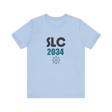 Load image into Gallery viewer, Salt Lake City 2034 Unisex Jersey Short Sleeve Tee