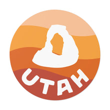 Load image into Gallery viewer, Delicate Arch Round Vinyl Stickers