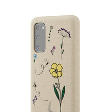 Load image into Gallery viewer, Flowers And Bees Biodegradable Cases
