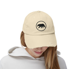 Load image into Gallery viewer, Bear Unisex Distressed Cap