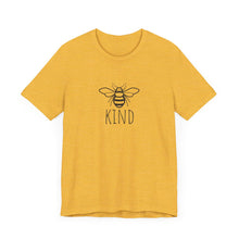 Load image into Gallery viewer, Bee Kind Unisex Jersey Short Sleeve Tee