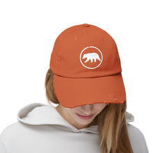 Load image into Gallery viewer, Bear Unisex Distressed Cap