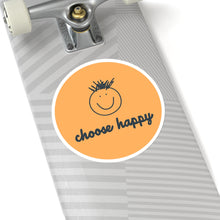 Load image into Gallery viewer, Choose Happy Kiss-Cut Stickers